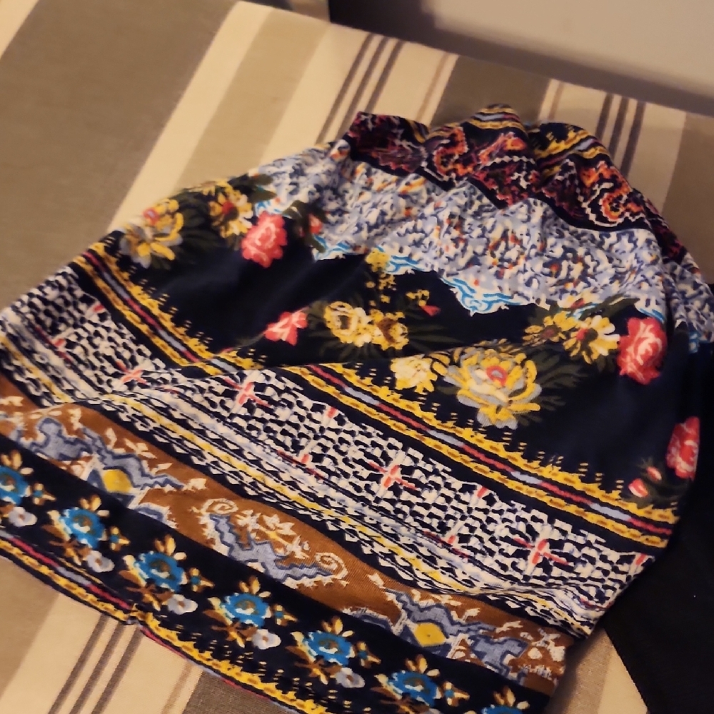 Head Wrap Floral Patterned